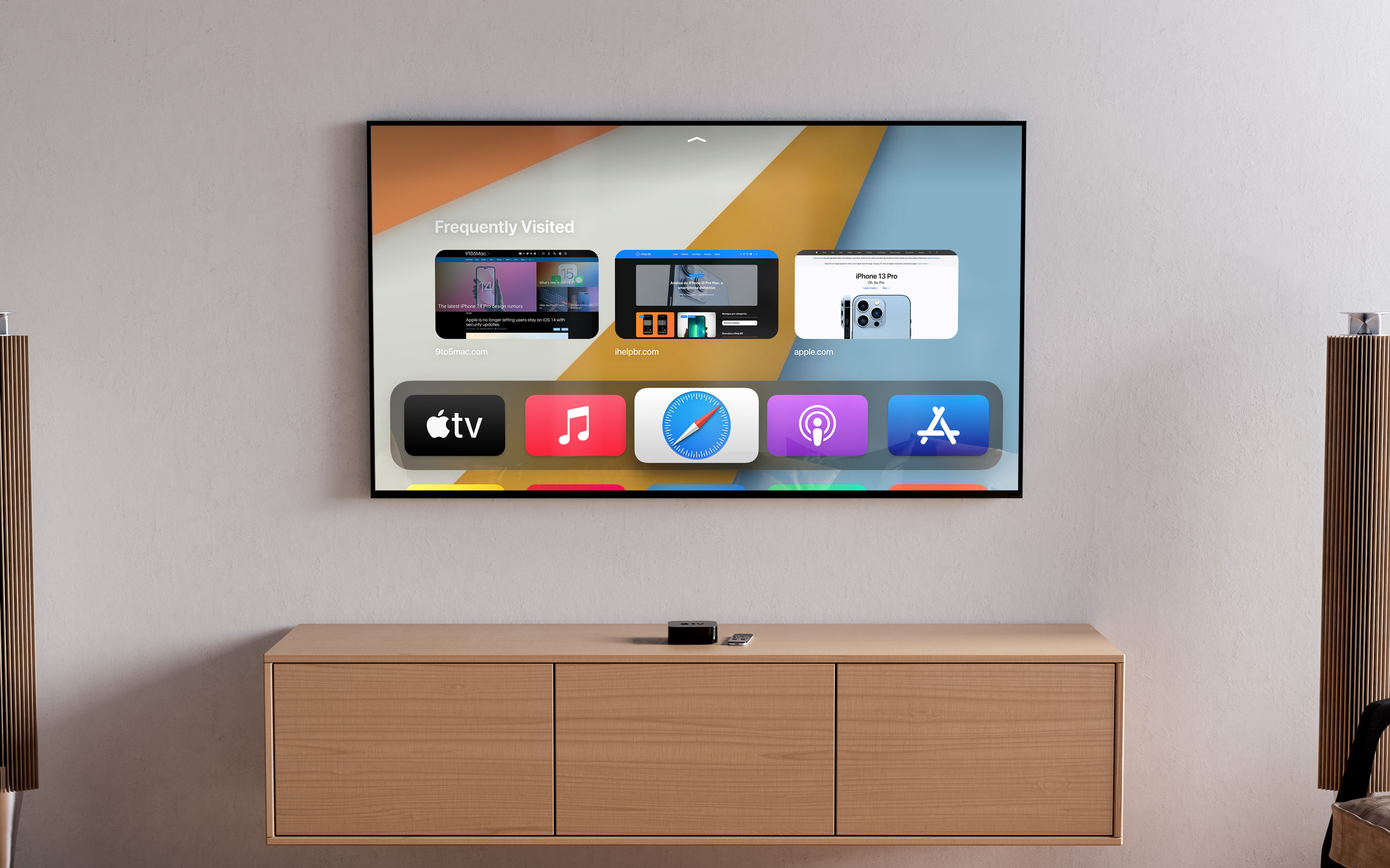 can safari or chrome be used on apple tv