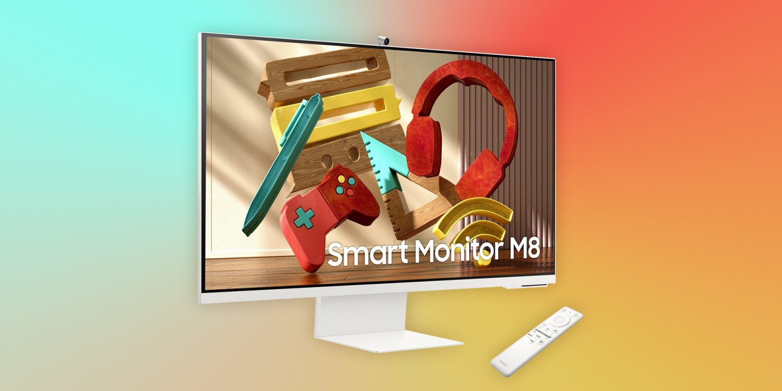Samsung Smart Monitor M8 AirPlay, iMac-like design