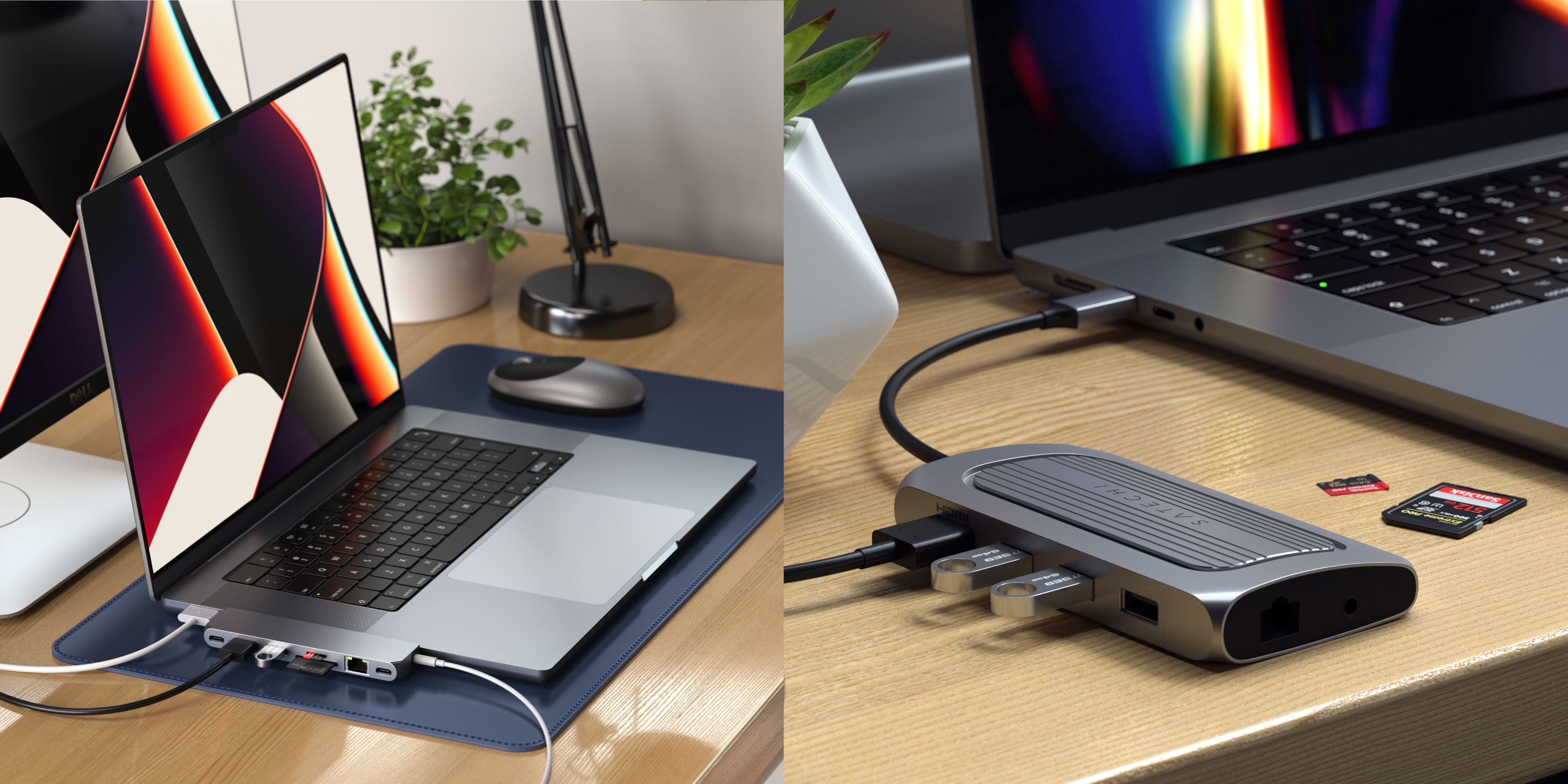 Satechi unveils USB-C Multiport Adapter with 8K support and Pro Hub Max for  MacBook Pro - 9to5Mac
