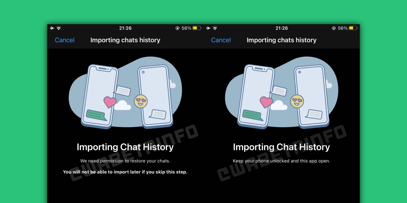 photo of WhatsApp readying expanded chat migration from Android to iPhone, will require ‘Move to iOS’ app image