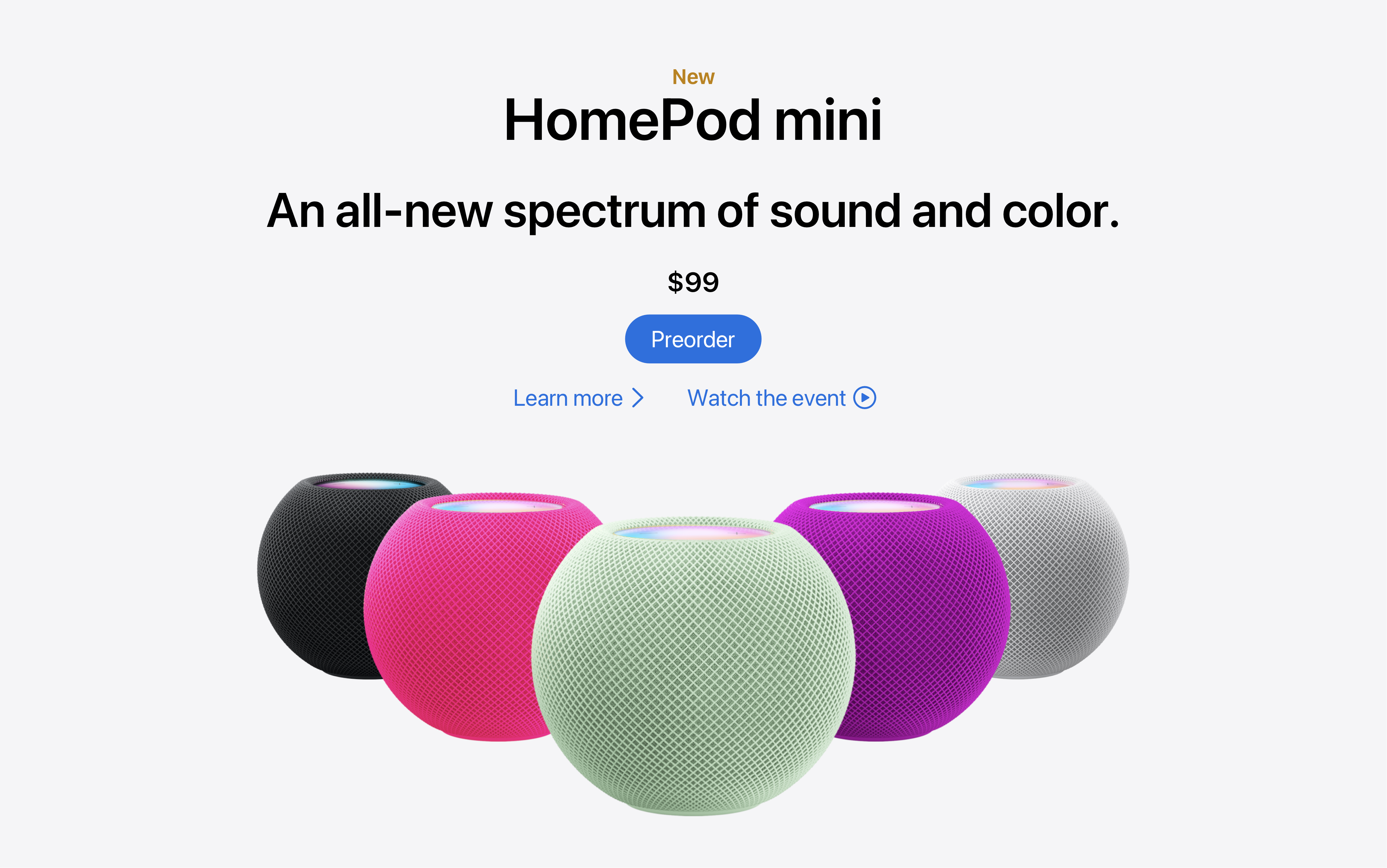 homepod mini 2022