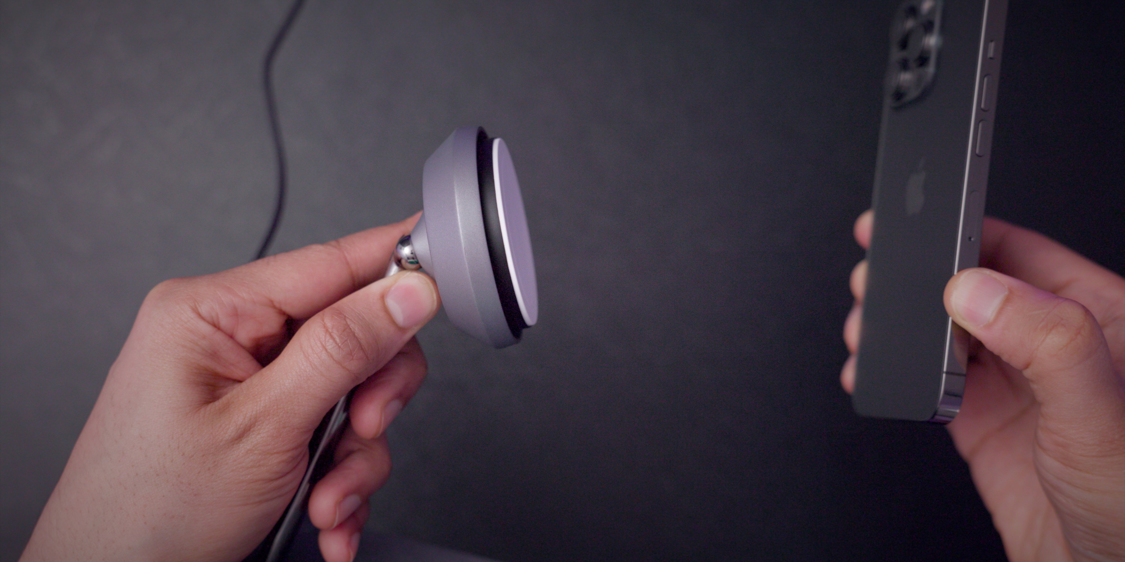 Hands on The Zike MagSafe Charger Stand Features Active Cooling To Charge An IPhone Faster 