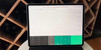iPad calculator web app