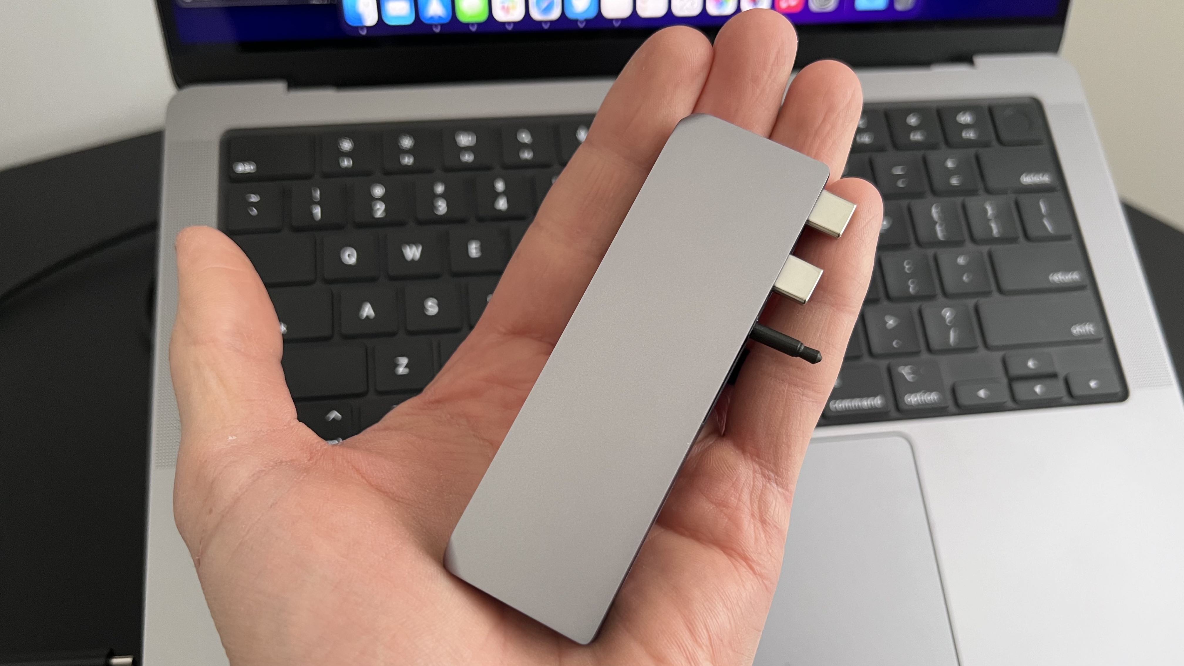 Satechi Pro Hub Mini for MacBook Pro review - in-hand