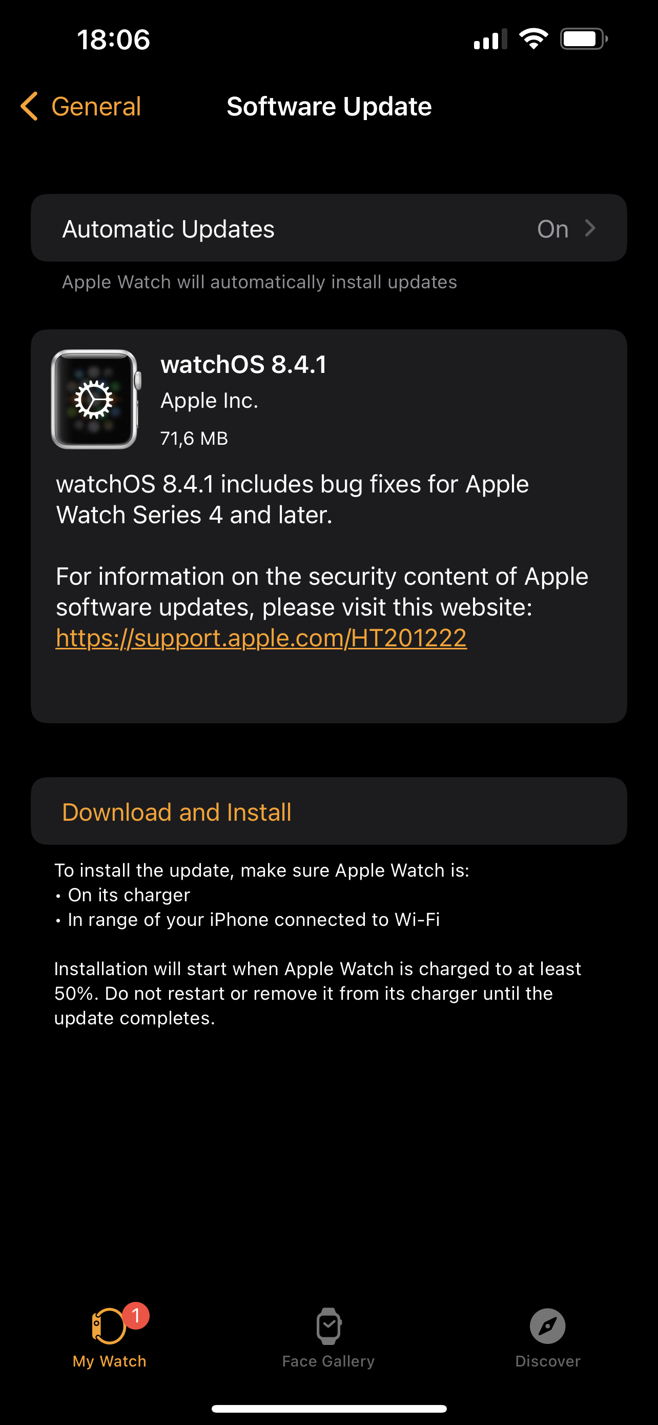 Apple releases watchOS 8.4.1 for Series 4 models and later - 9to5Mac