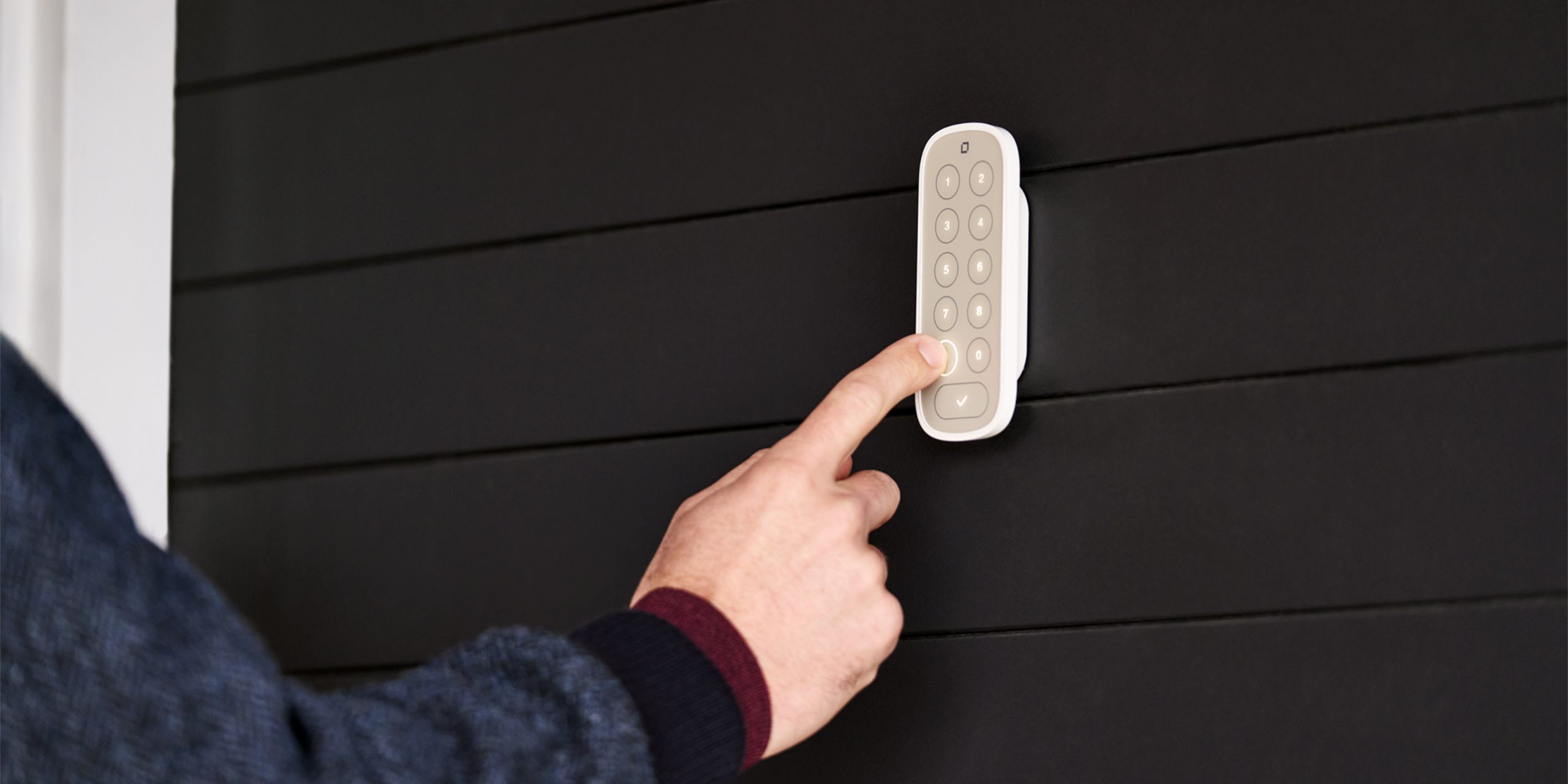 Level Keypad is a weatherproof keypad for Level Lock that lets you