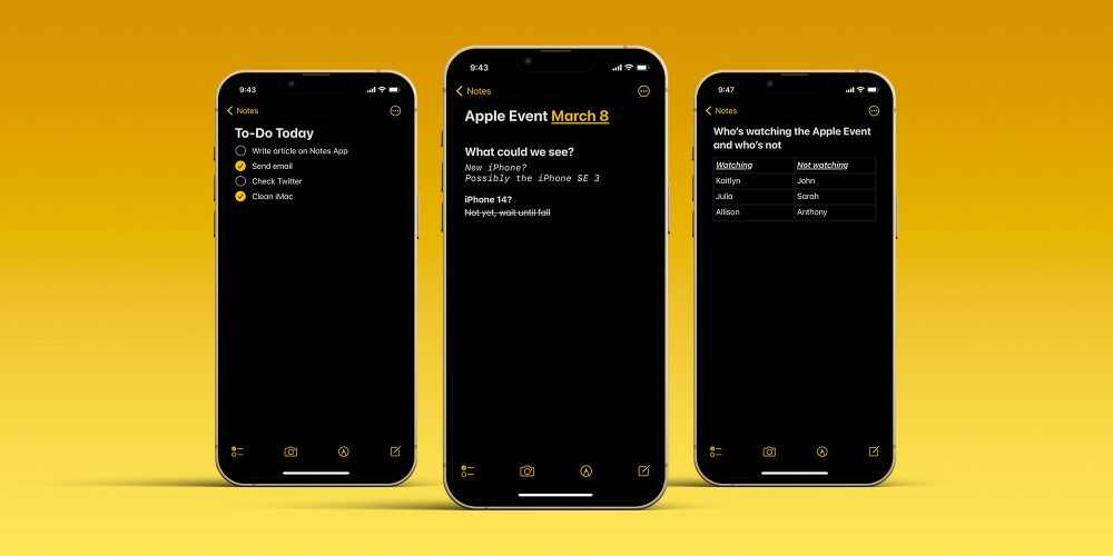 Apple Notes  The best way to use Apple Notes and its features