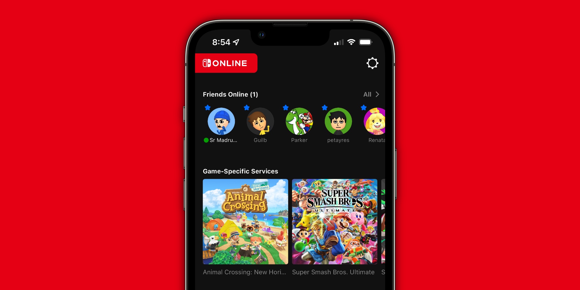 Nintendo switch online on iphone