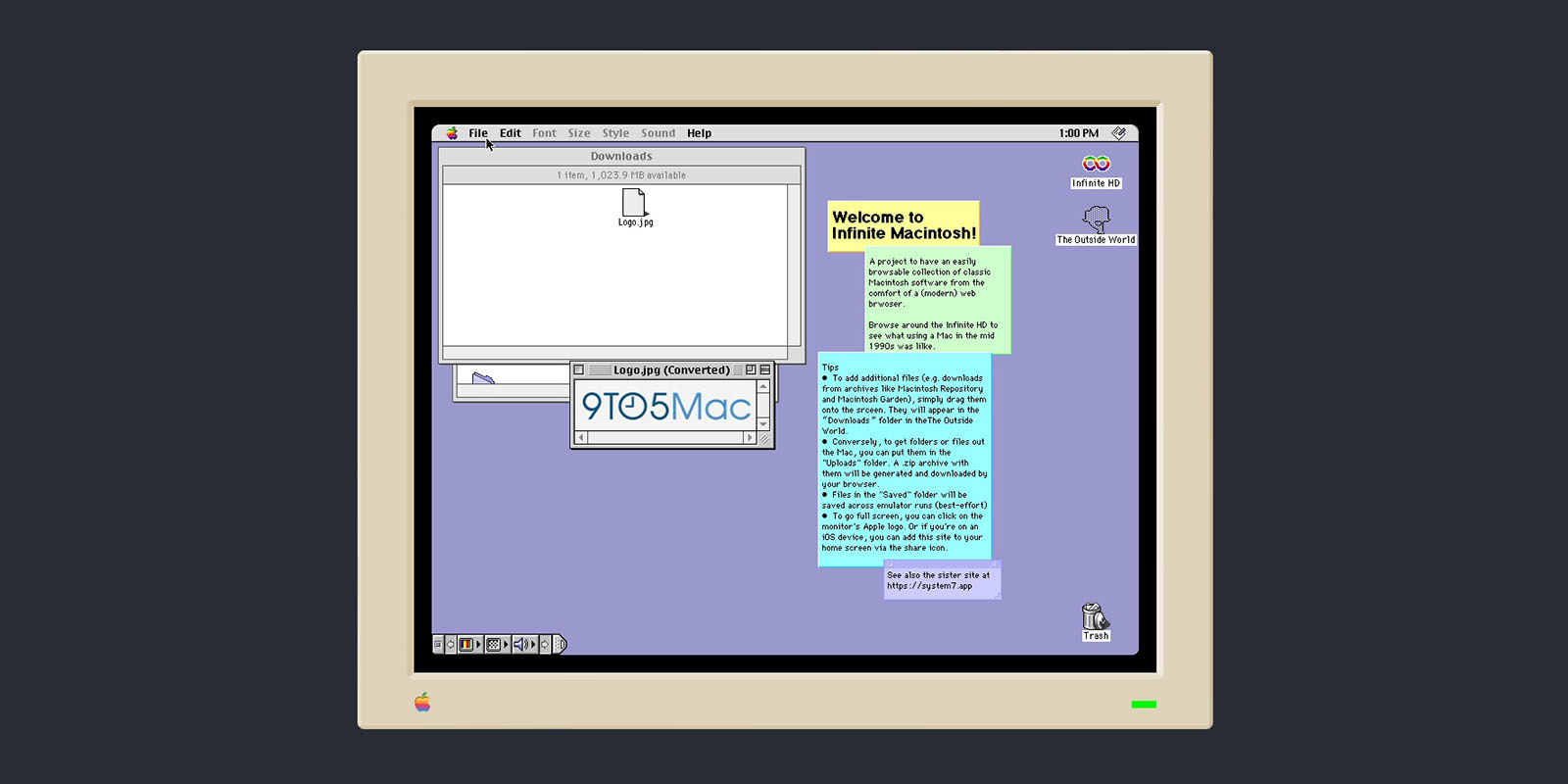 Mac emulators for System 7 and Mac OS 8
