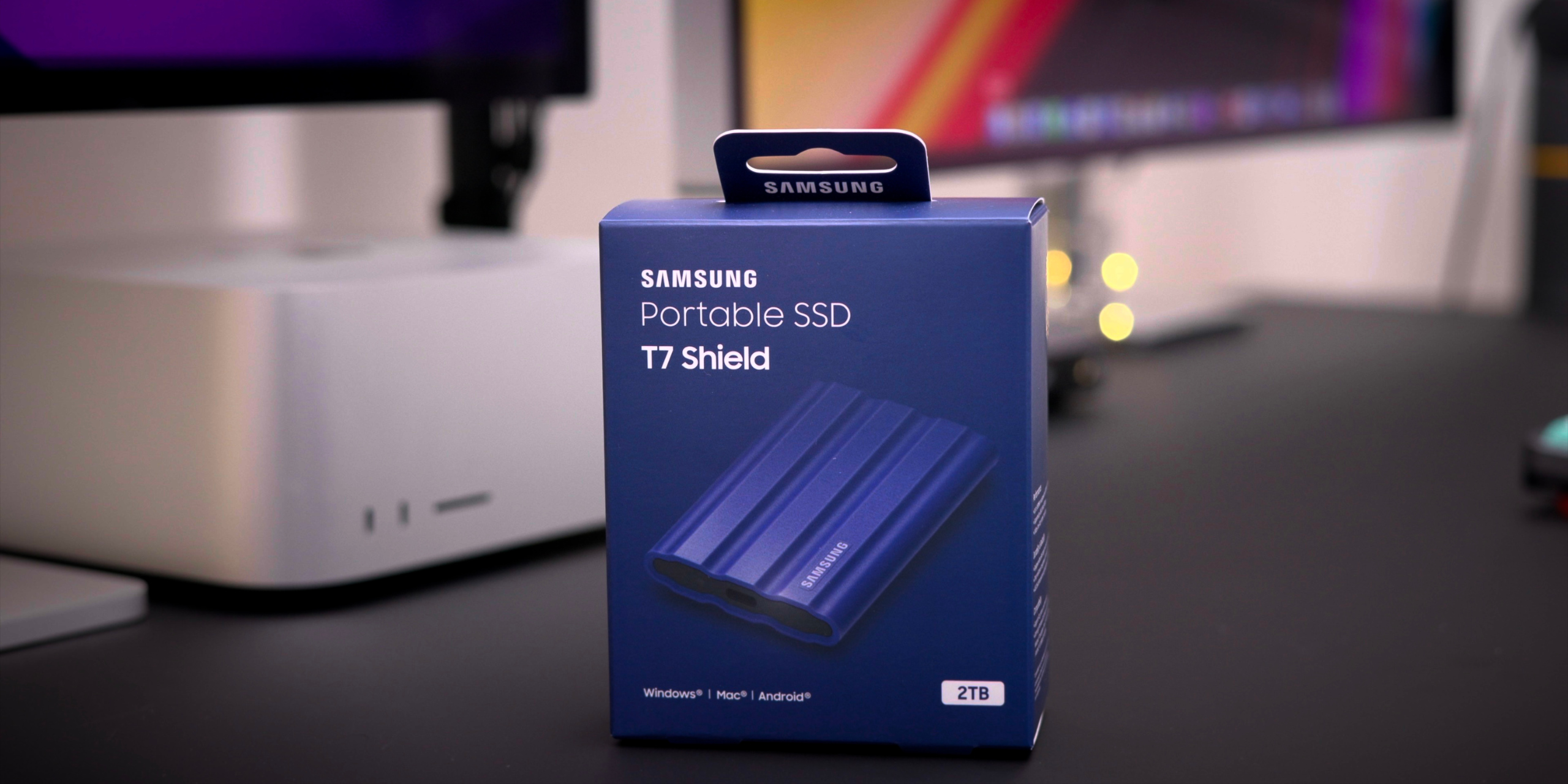 Samsung launches new rugged T7 Shield Portable SSD with IP65 dust protection - 9to5Mac