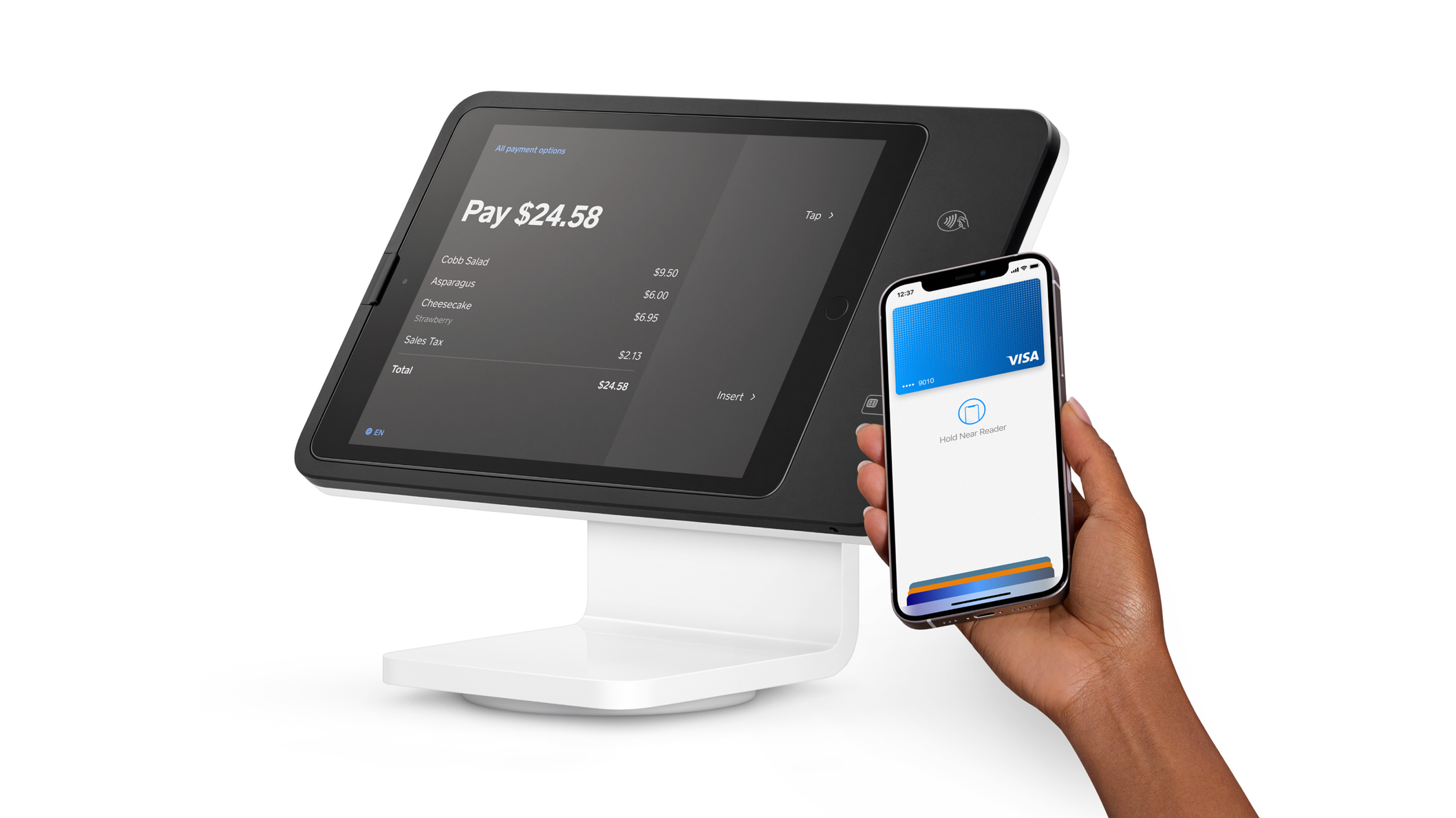 Block unveils new Square Stand for iPad with NFC card reader - 9to5Mac