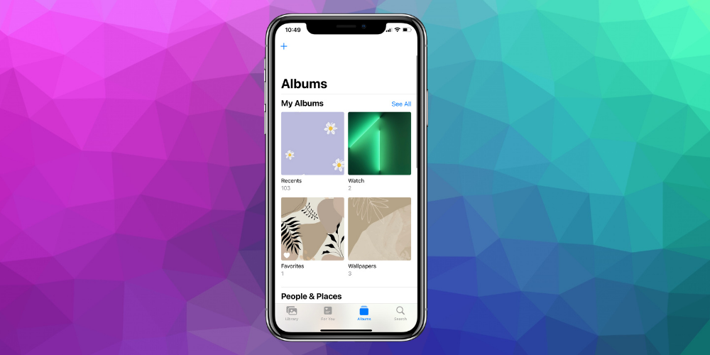 How To Use iPhone Photo Albums To Organize Photos