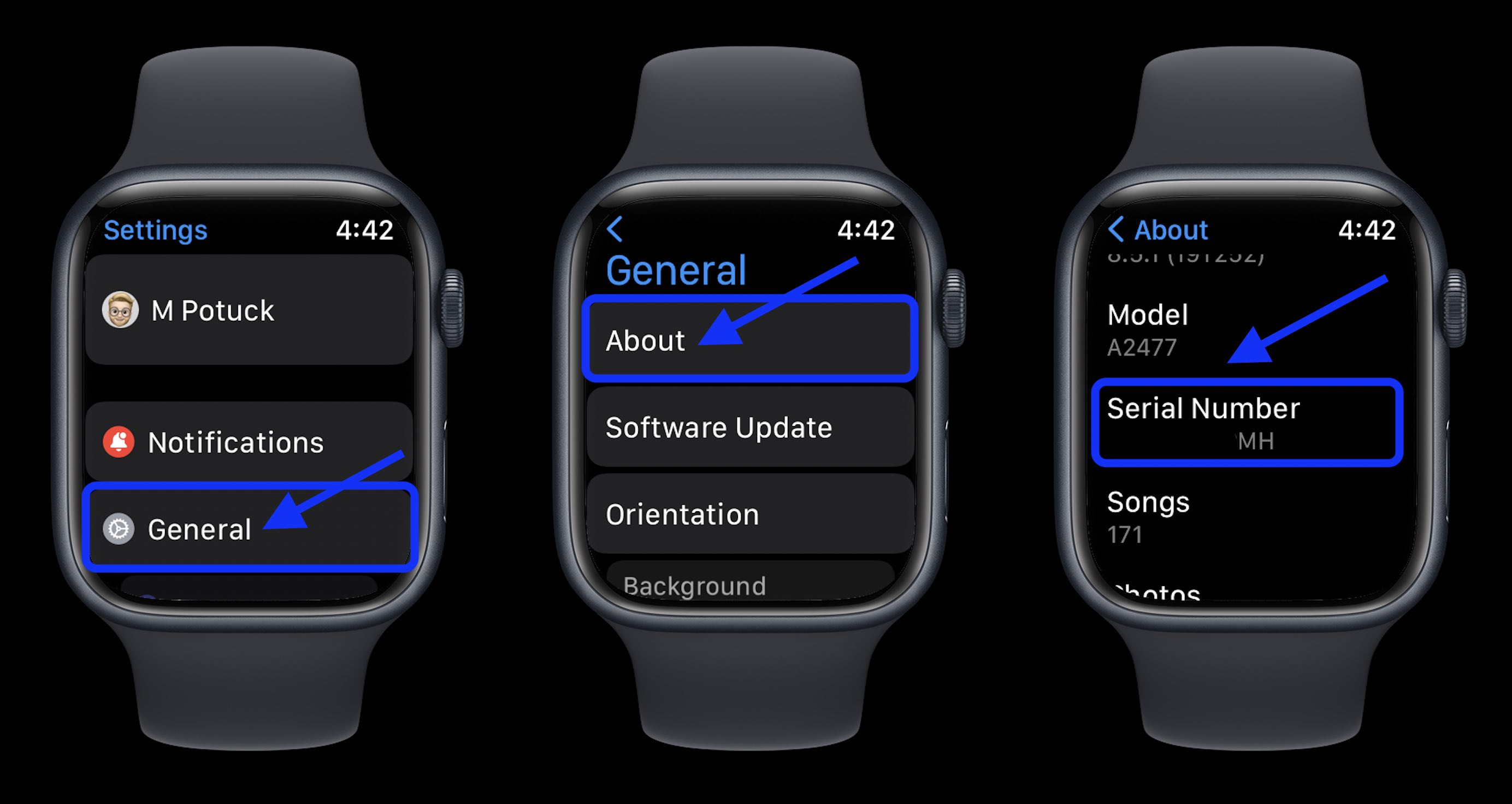 Apple Watch serial number: Here's where to find it - 9to5Mac