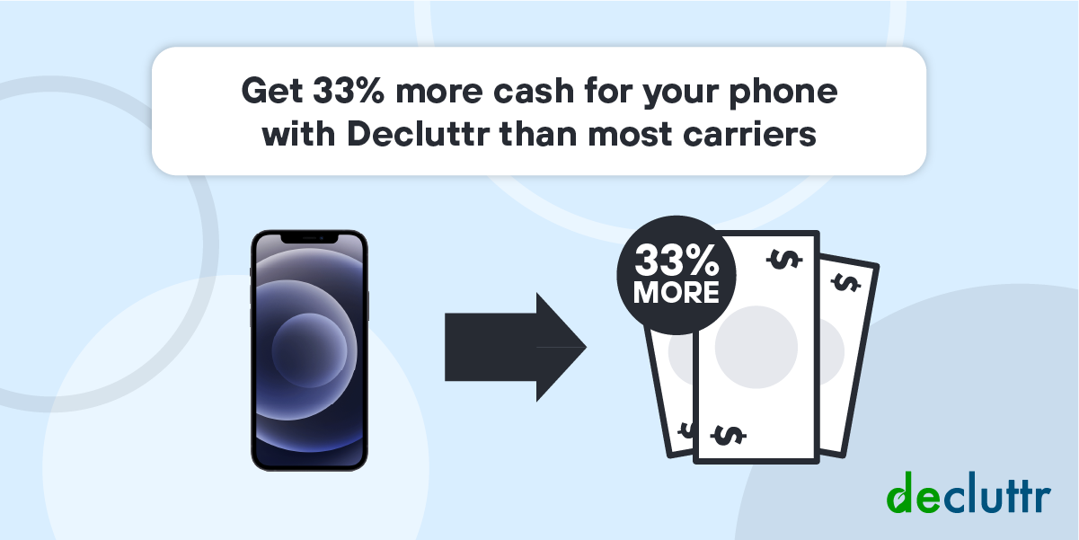 Decluttr iPhone trade-in: paying more than carriers
