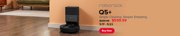 ربات جاروبرقی Roborock Q5+