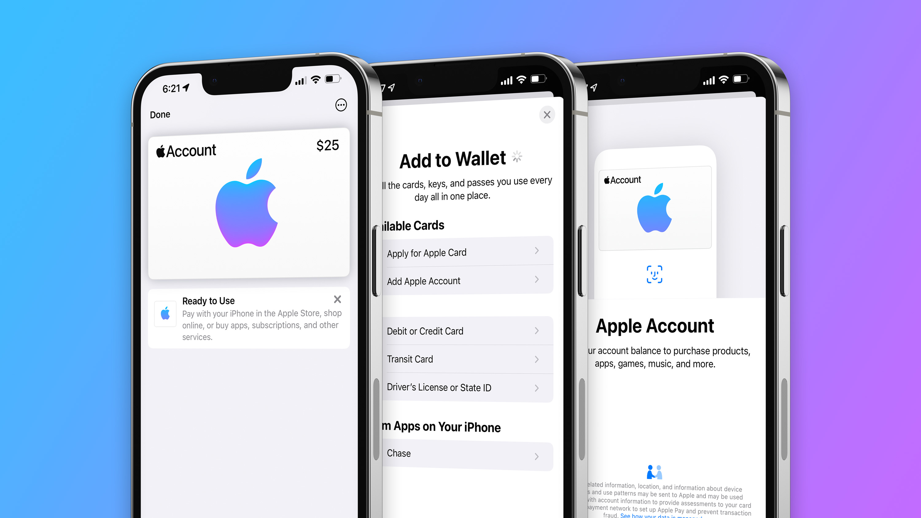 Bewijs ontslaan Onafhankelijk Apple Account Card' now available in the Wallet app - 9to5Mac