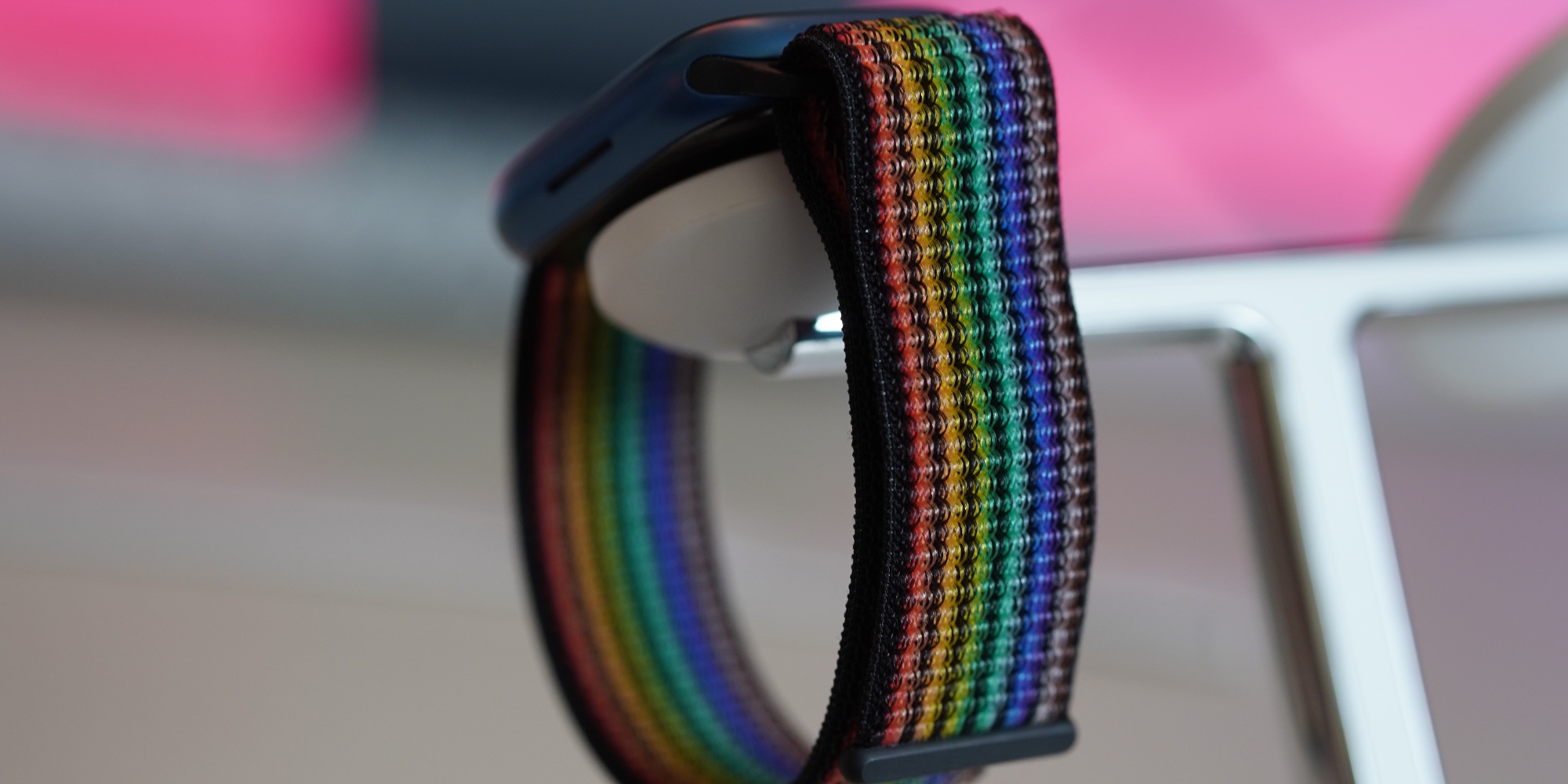 pride apple watch band nike