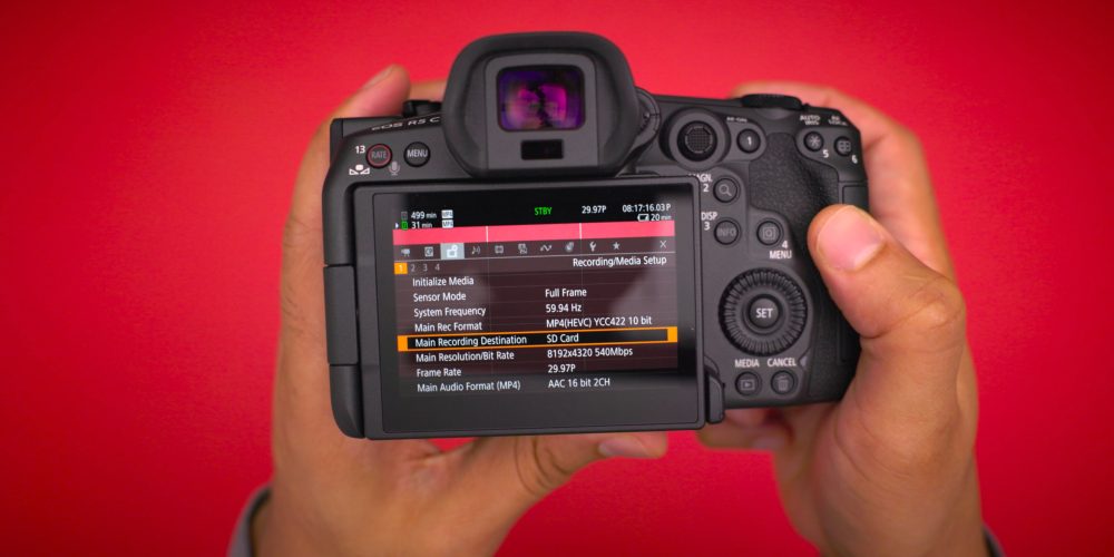 Canon R5 C top features a better video workflow that plays nicer with