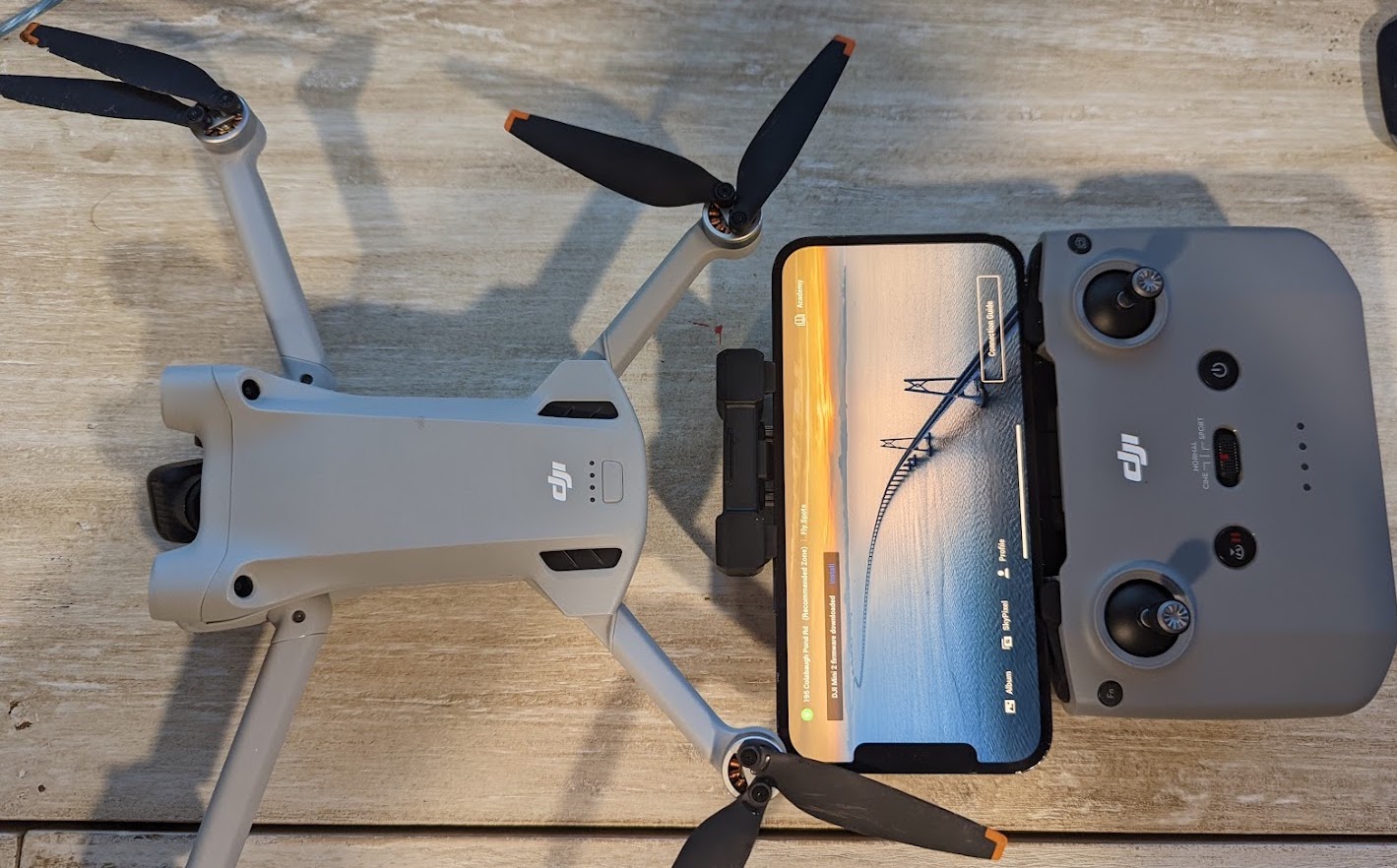 dji drone iphone