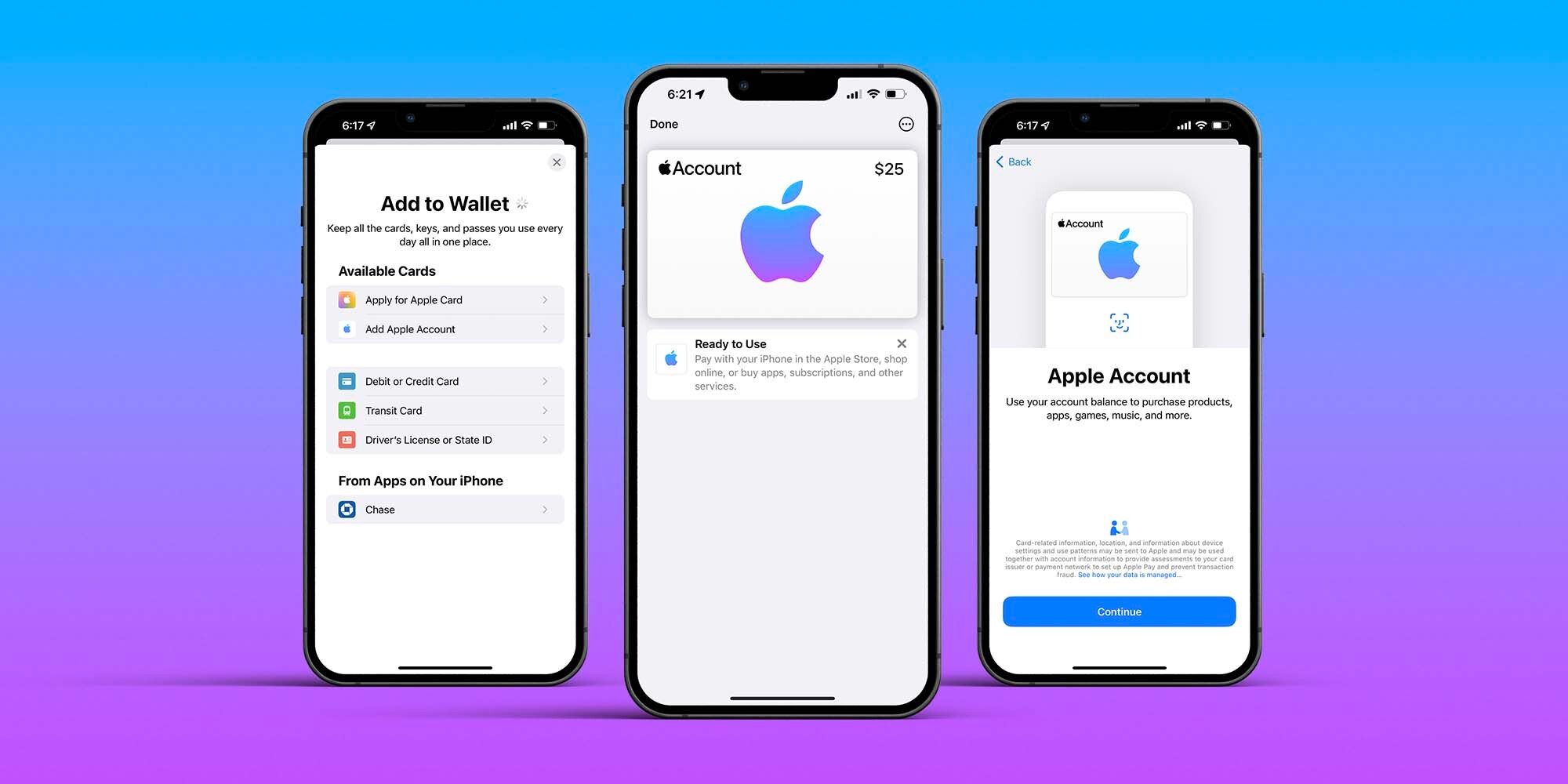 Карта Apple Account в приложении Wallet теперь доступна в Канаде и Австралии