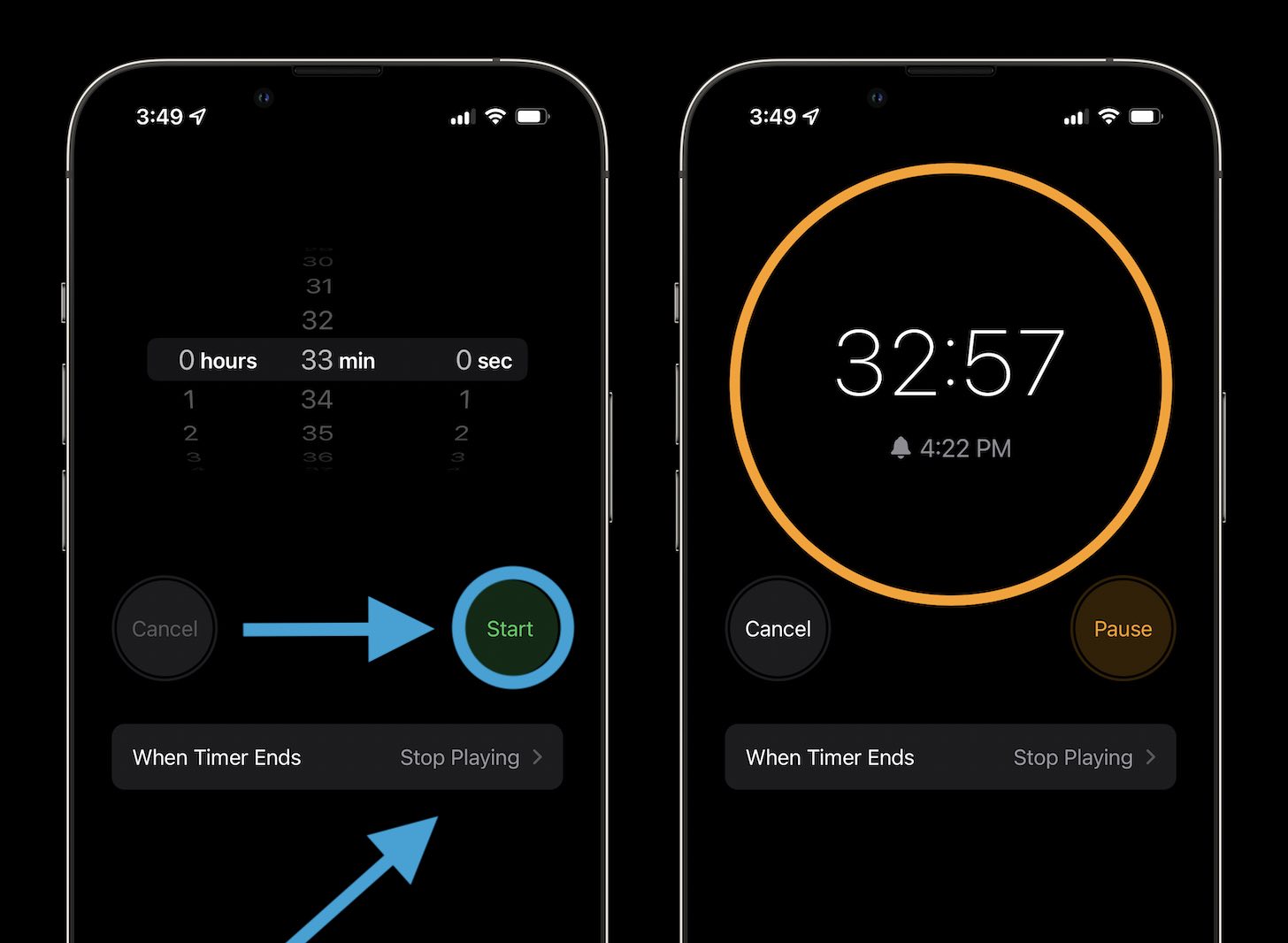 Таймер сна 30 минут. Таймер на айфоне. Таймер сна. Приложение Sleep timer. Таймер приложение айфон.