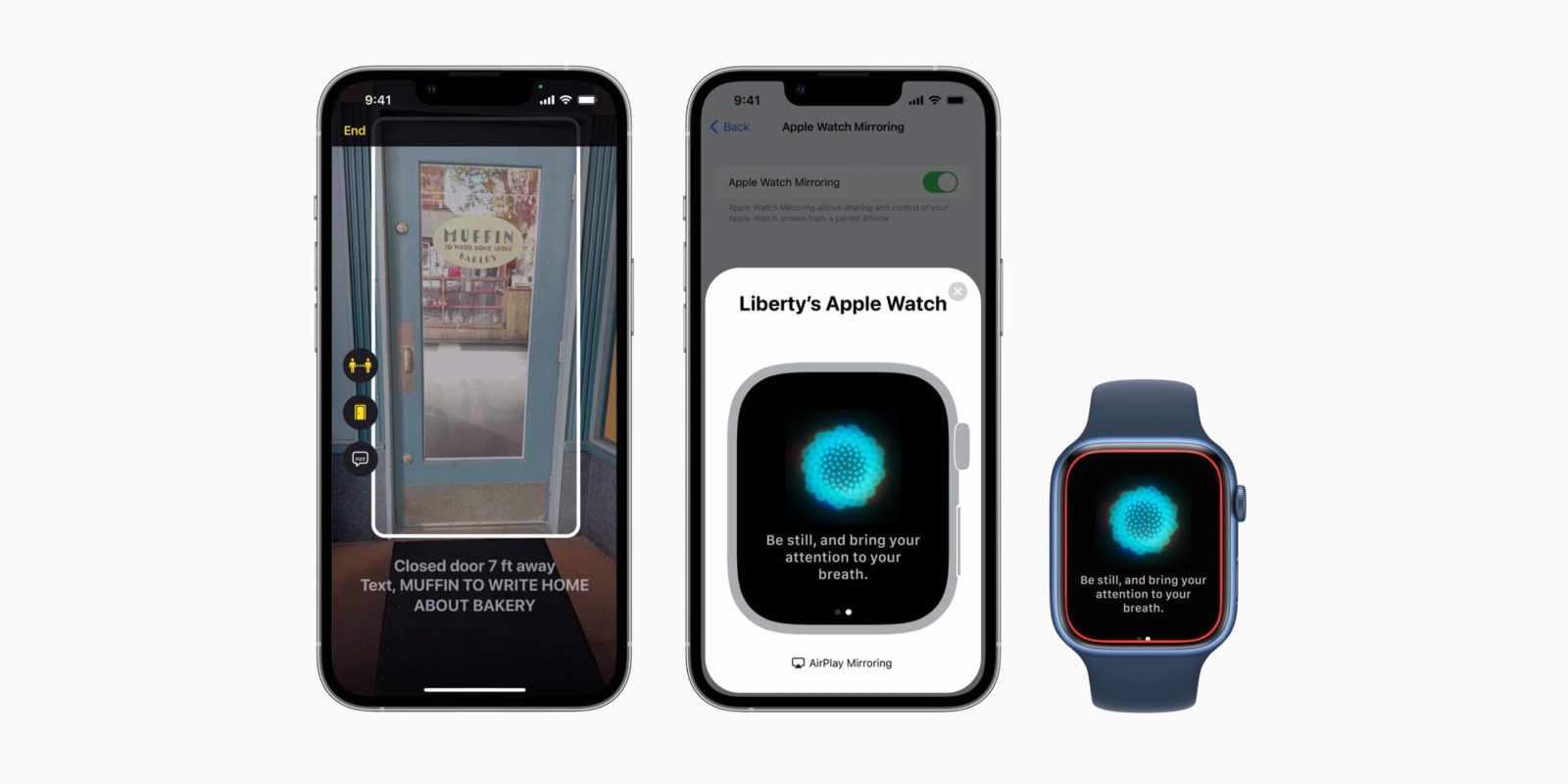 photo of Apple unveils new accessibility features coming this year: Door Detection, Live Captions, Apple Watch Mirroring, more image
