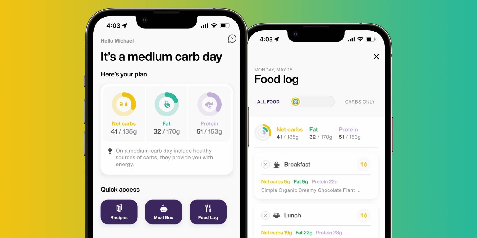 Lumen metabolic analyzer iOS app gets overhauled food logging and macro tracking