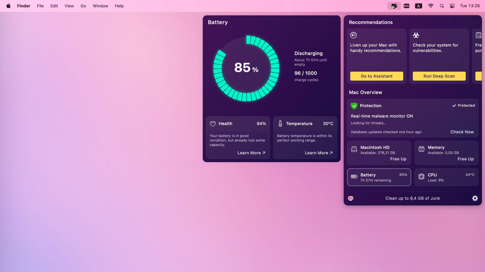 photo of CleanMyMac X adds new menu bar app for monitoring battery health, CPU, and more image
