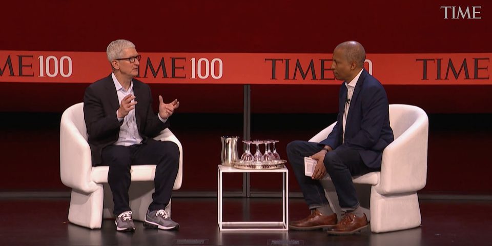 Tim Cook privacy | On-stage at the TIME 100 Summit