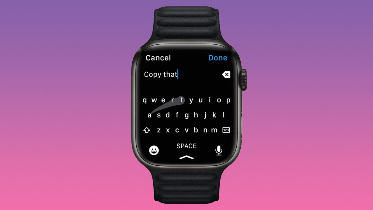 how to add qwerty keyboard on apple watch