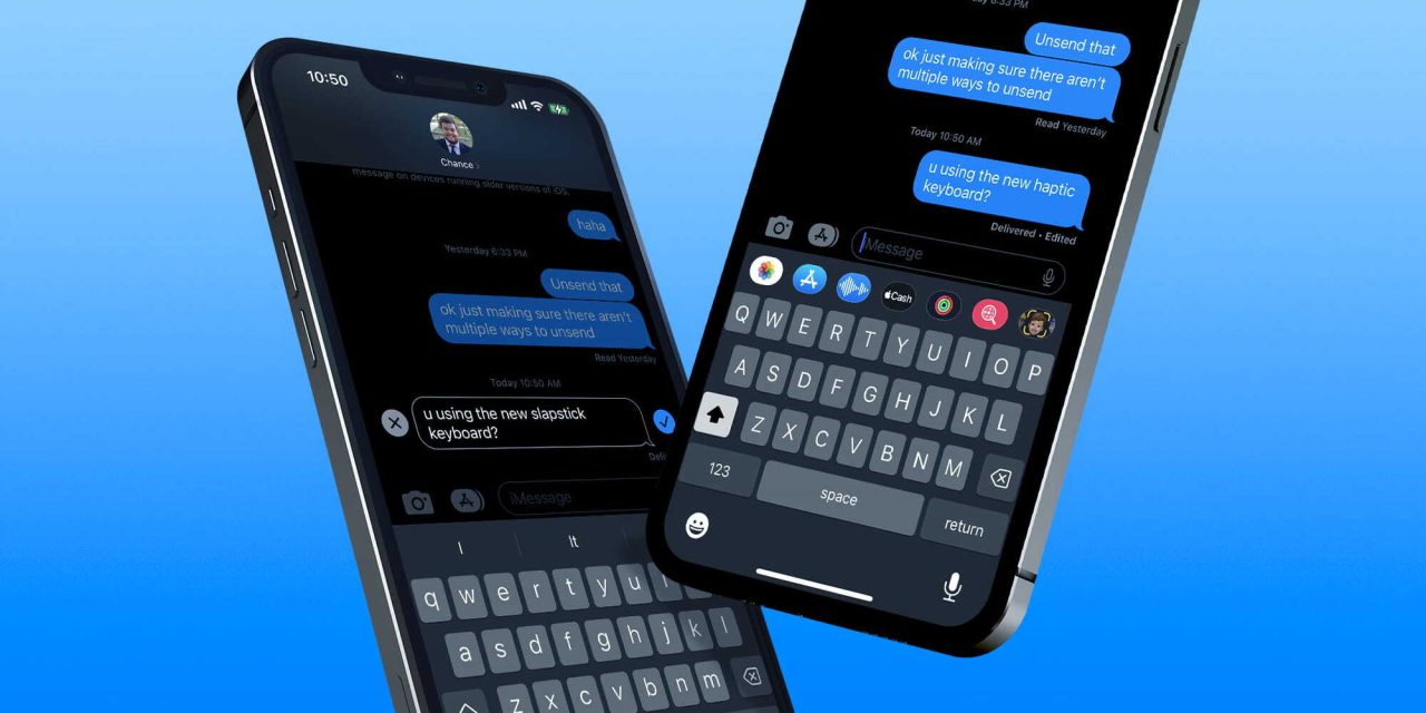Edit iMessages: iPhone iOS 16 guide