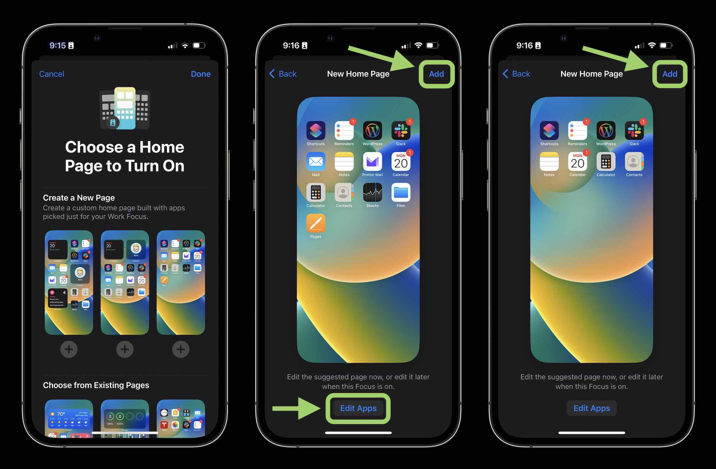 Focus mode in iOS 16 iPhone information