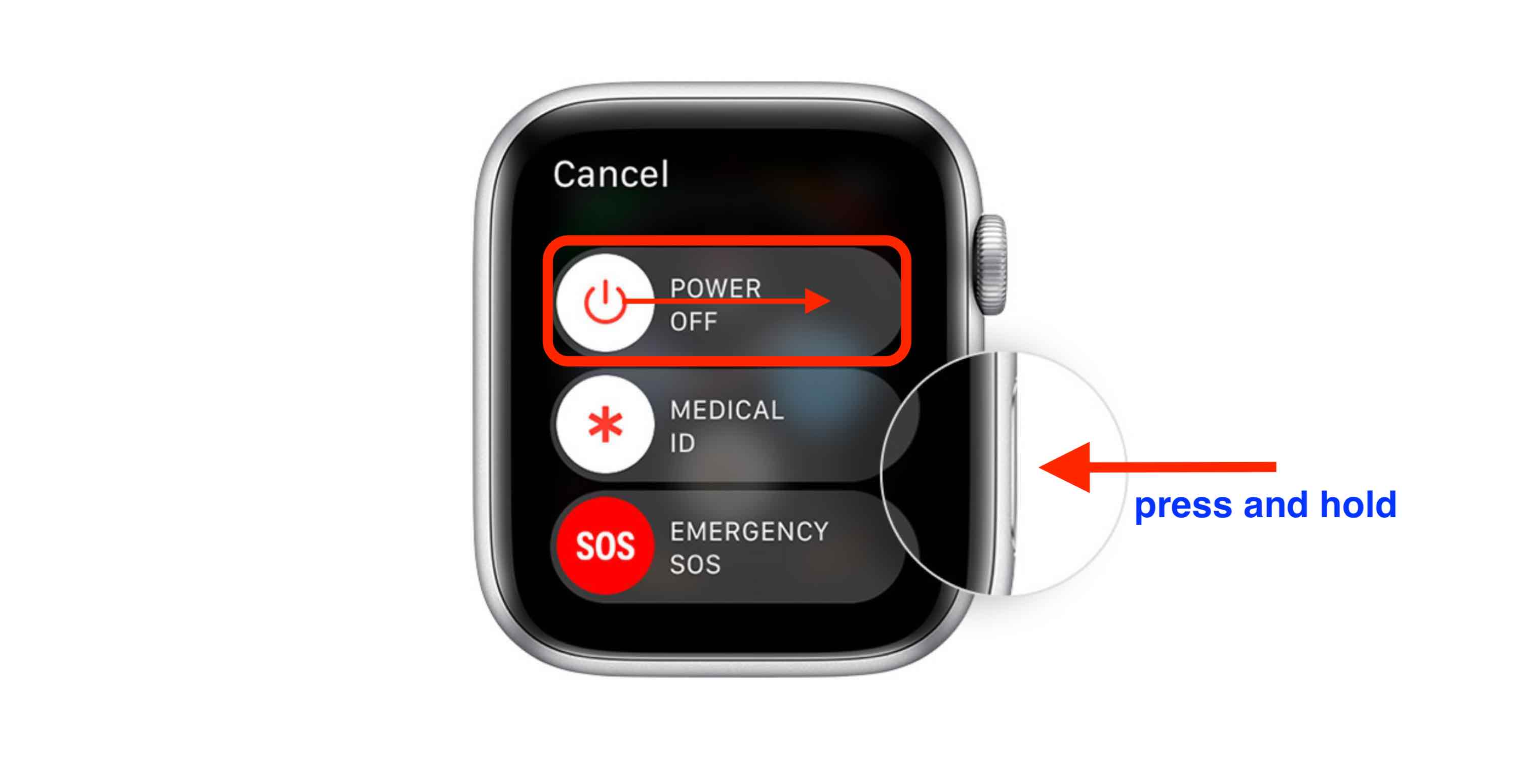 How to Shutdown and Restart, and Force Restart your Apple Watch