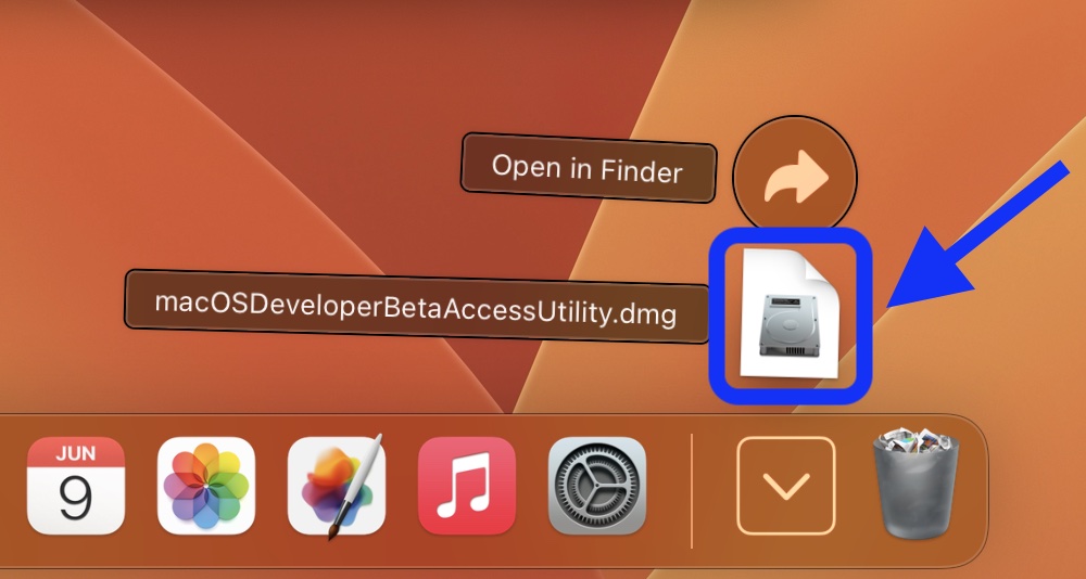 macOS Ventura beta installation