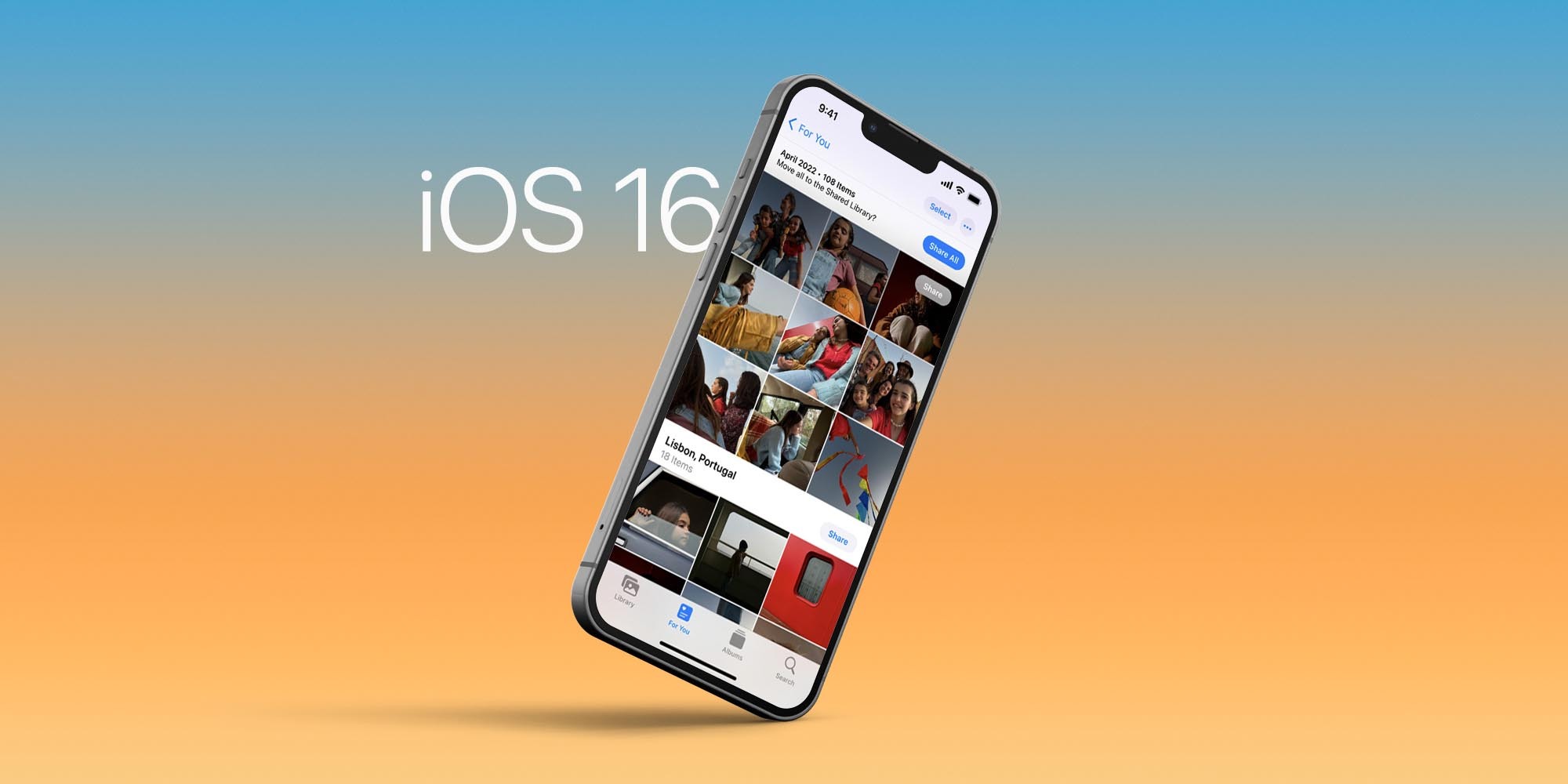 Lock your hidden photos album with iOS 16