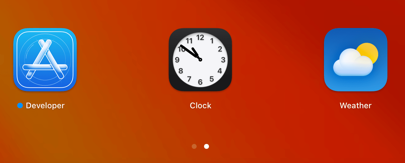 clock application for mac