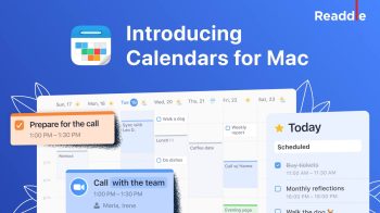 Calendars app for Mac Readdle