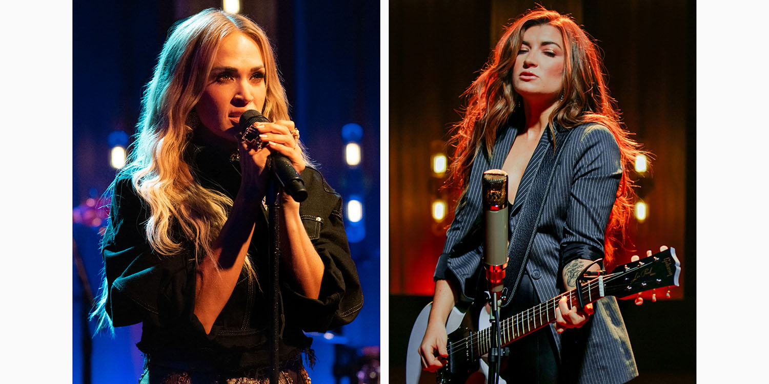Apple Music Sessions | Performance photos of Carrie Underwood and Tenille Townes