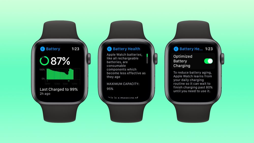 Batterie Apple Watch Pro