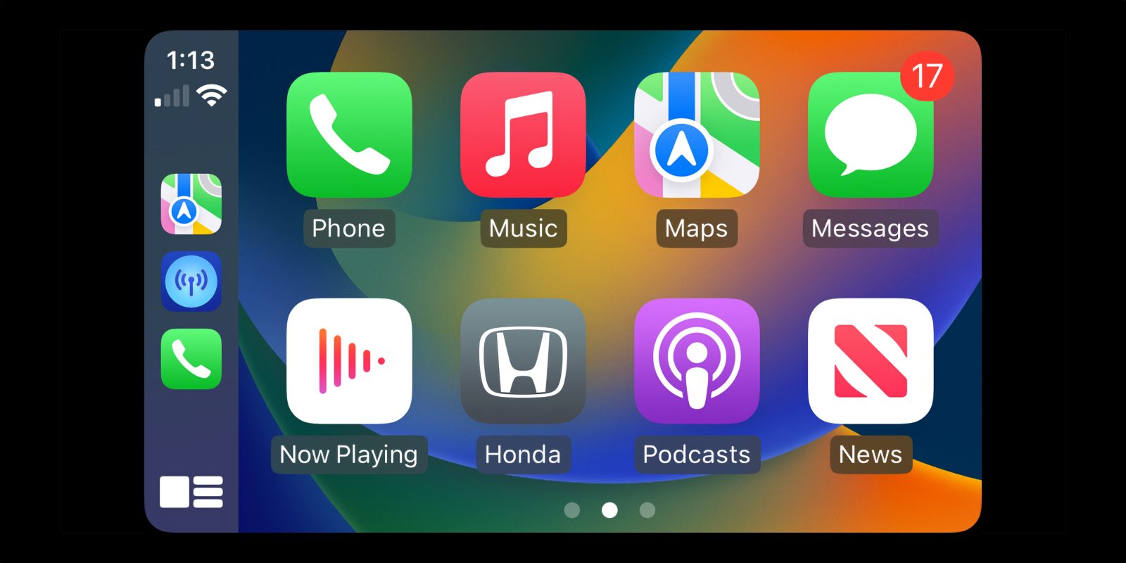 CarPlay wallpaper in iOS 16