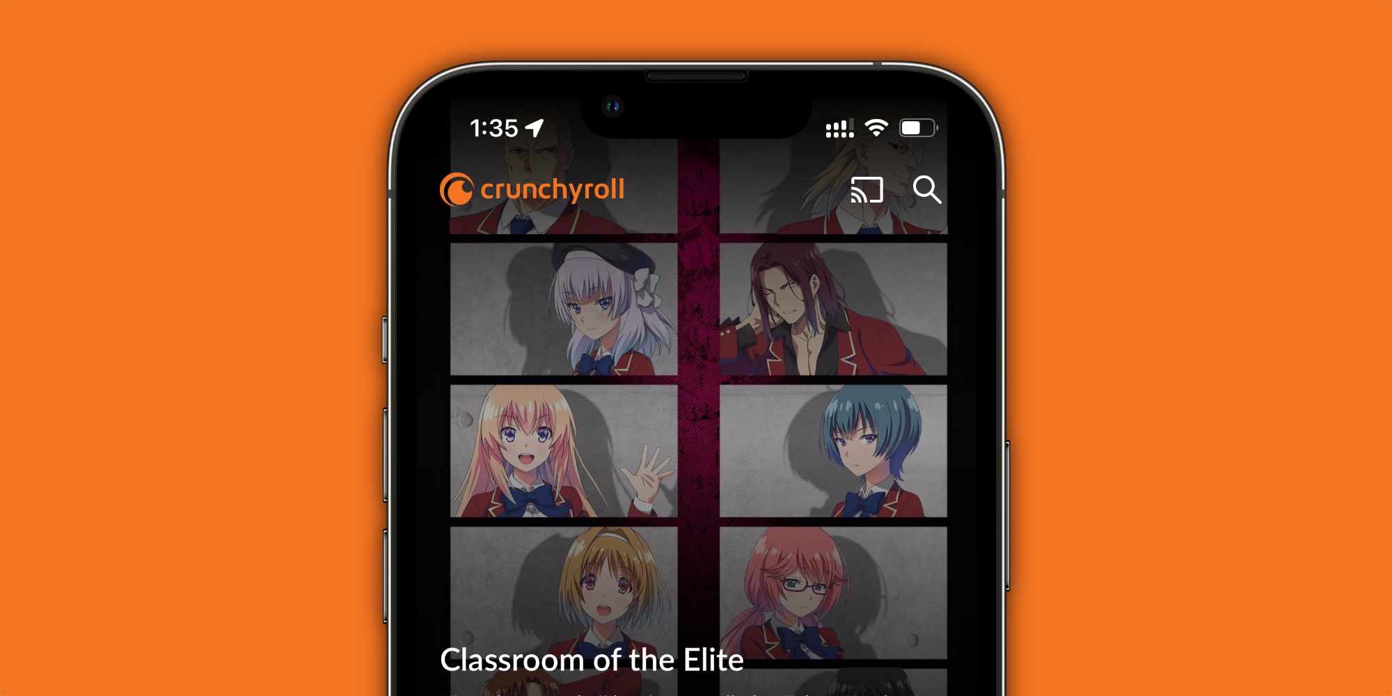 Crunchyroll now supports iPhone 13 Pro's ProMotion technology