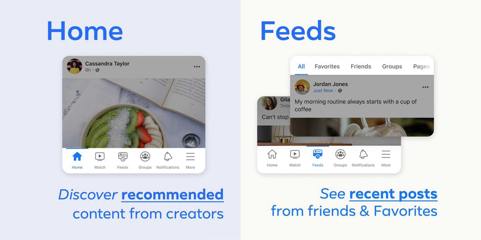 Facebook launches 'Feeds' tab that shows users newest posts first