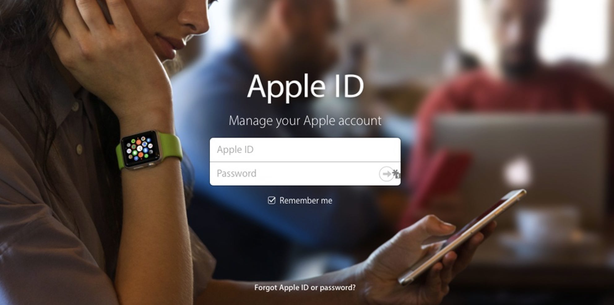 How to change outlet apple id on watch