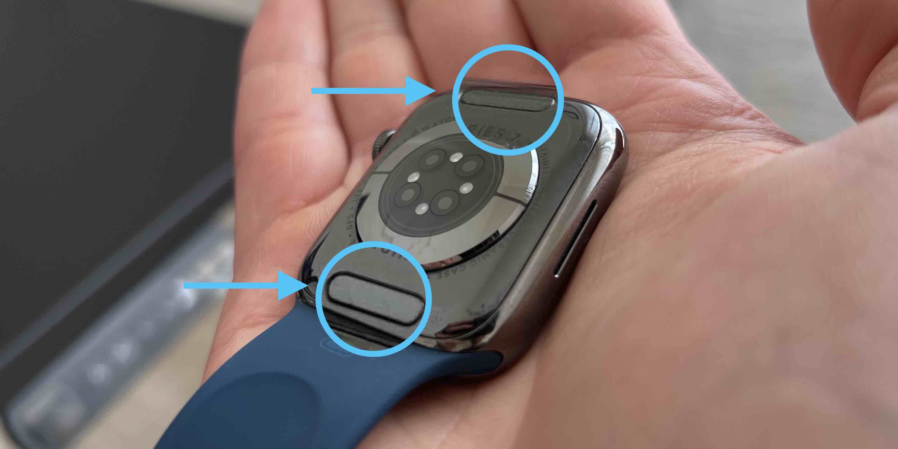 How to put watch band on apple discount watch