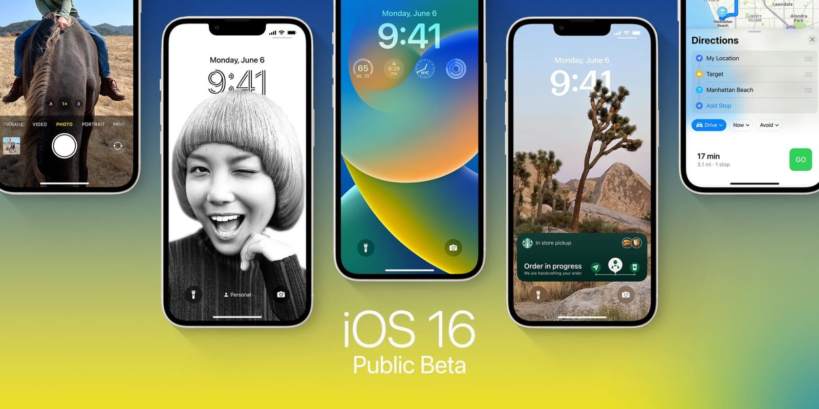 iOS 16 install public beta