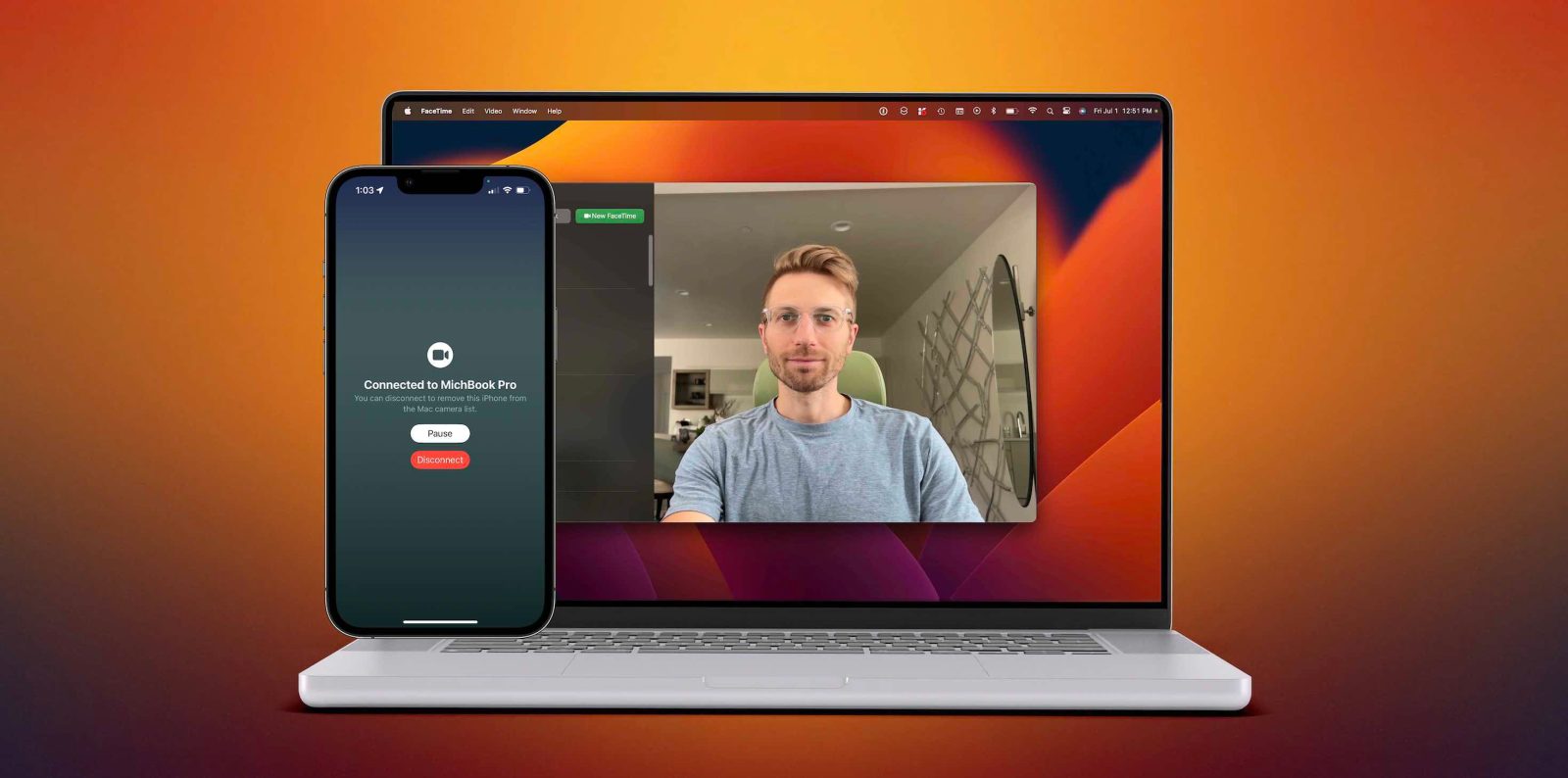 photo of iPhone as Mac webcam: How to use Continuity Camera in iOS 16 and macOS Ventura [Video] image
