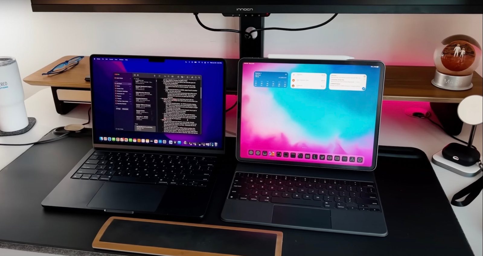 M2 Macbook Air vs M1 iPad Pro Comparison [VIDEO]