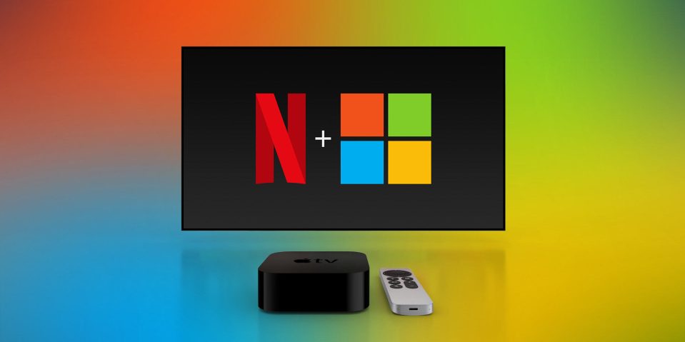 Netflix Microsoft ad partner