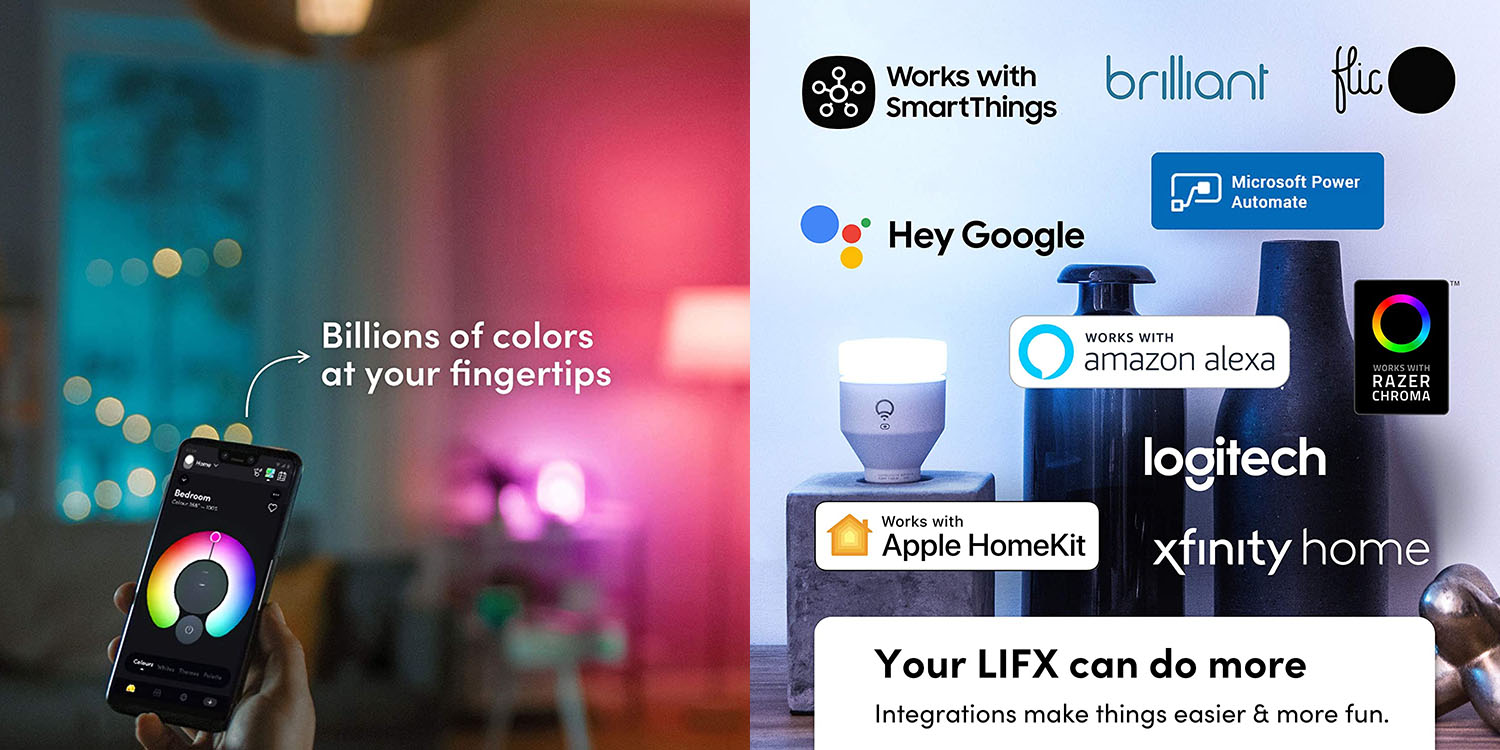 LIFX lives | App and integrations promo image