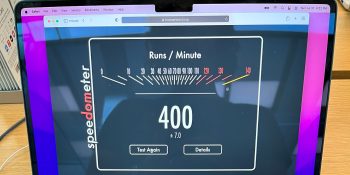 M2 Mac speeds | Photo of DHH's 400 score